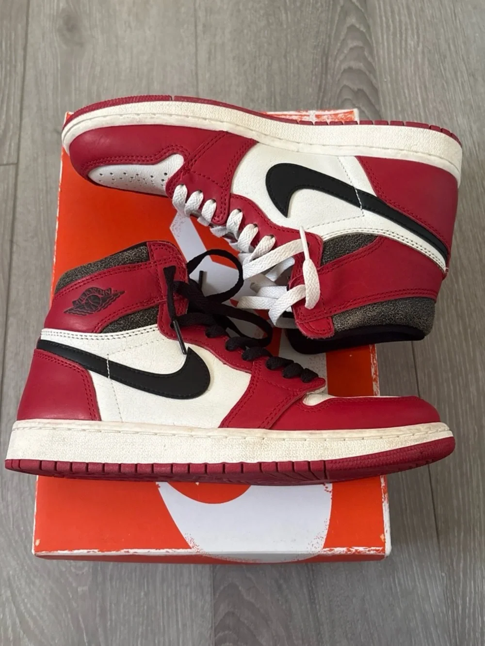 Jordan 1 Retro High OG chicago ‘Lost & Found’' sneakers #jordan #bred